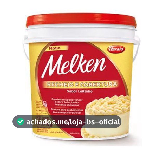 Recheio e Cobertura Melken Leitinho 4kg