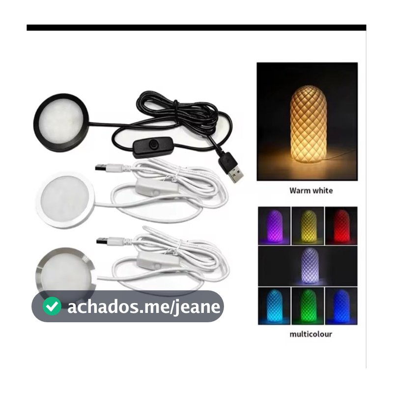 fita LED 5V, LED ultra fino, iluminação para 3D, Bambu Lab LED, fita RGB com controle, LED para luminárias, projetos 3D