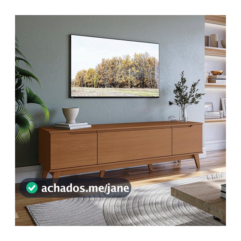 Rack Kappesberg 3 Portas Canela 180cm