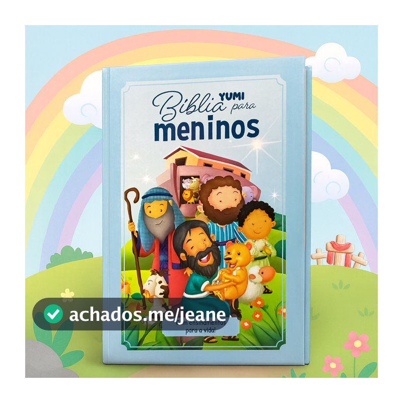 Livro Infantil Bíblia para Meninos Bíblia Para Crianças + De 100 Histórias Da Bíblia e Ensinamentos para a Vida