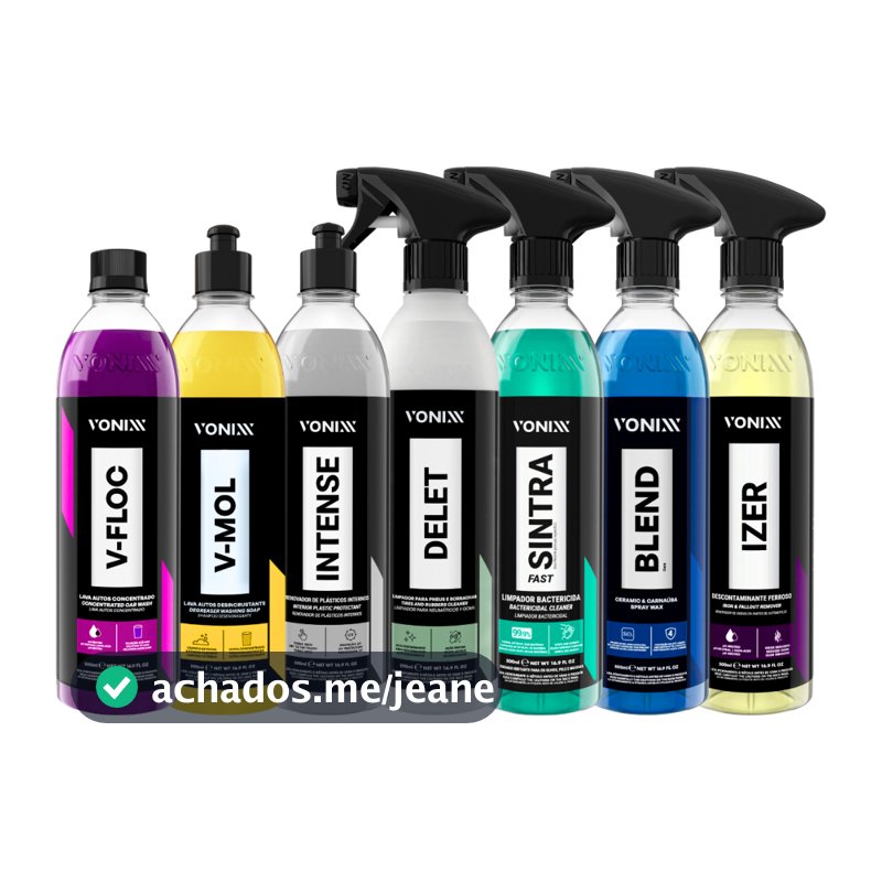 Kit V-Floc V-Mol Intense Delet Sintra Fast Blend Spray Izer Vonixx
