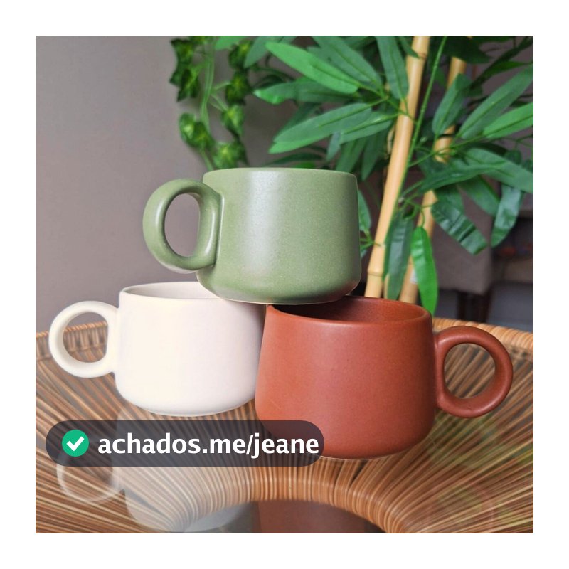 CONJ DE XICARAS CHA CERAMICA VIDIA 170ML 4PC