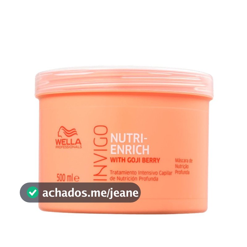 Máscara Wella Professionals Invigo Nutri Enrich 500ml