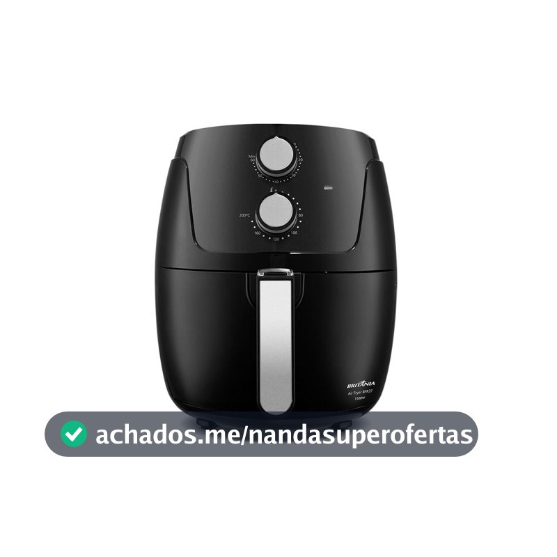 Air Fryer Britânia 4,2L  Antiaderente 1500W BFR37