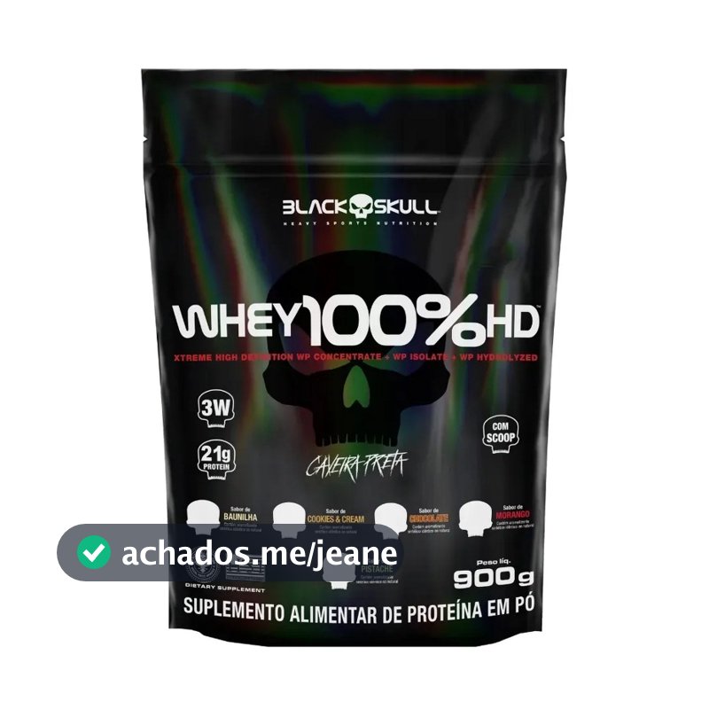 Whey Protein Black Skull 100% HD 900g