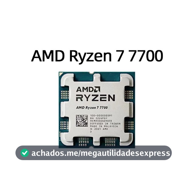 Processador Amd  Ryzen 7 7700 Am5 Oem