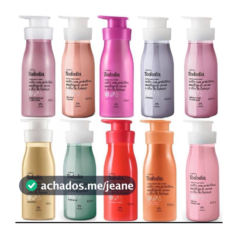 Creme Hidratante Corporal Natura Tododia 400ml