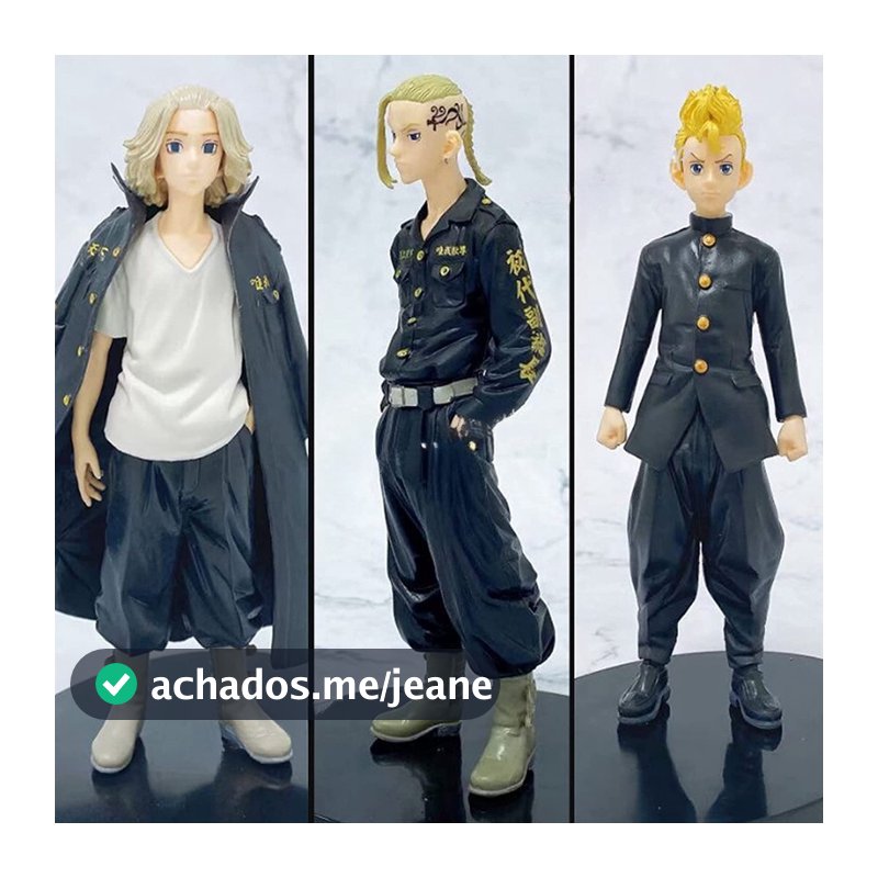 Boneco DE Acessório Tokyo Revengers Draken Mikey Sano Kanjiro Tomichi Hanagaki Anime Brinquedos