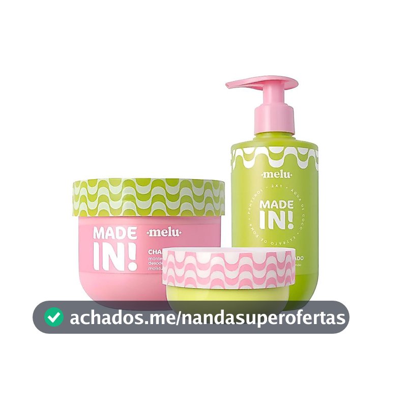 Ruby Rose Made In! Hidratante Corporal 180g + Hidratante Facial 50g + Sabonete Líquido Corpo 230ml