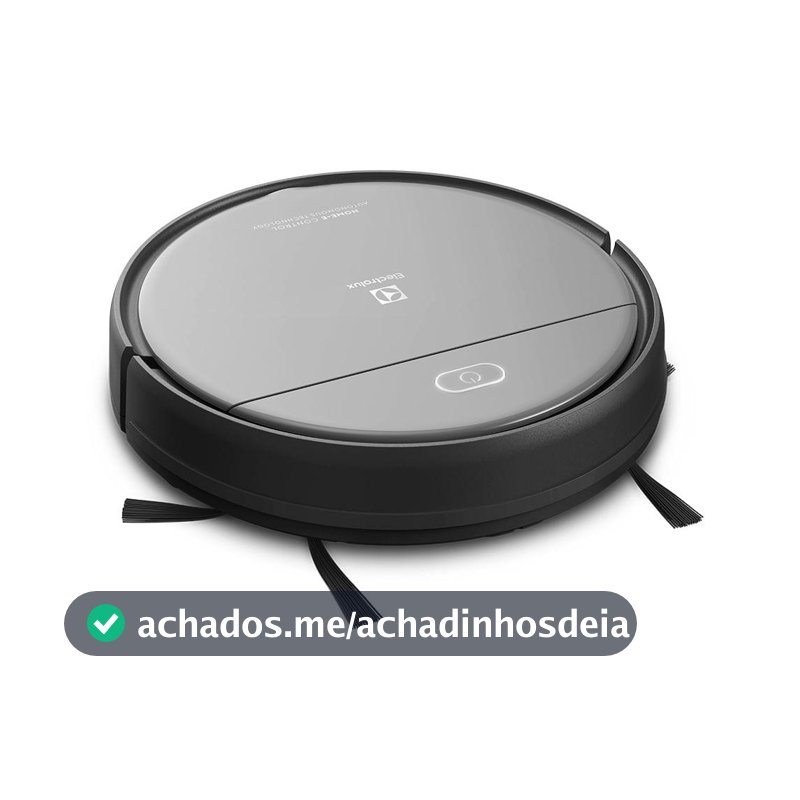 Robô Aspirador de Pó Electrolux 3 em 1 com Sensor Antiqueda Experience até 2h20 min Cinza (ERB20)