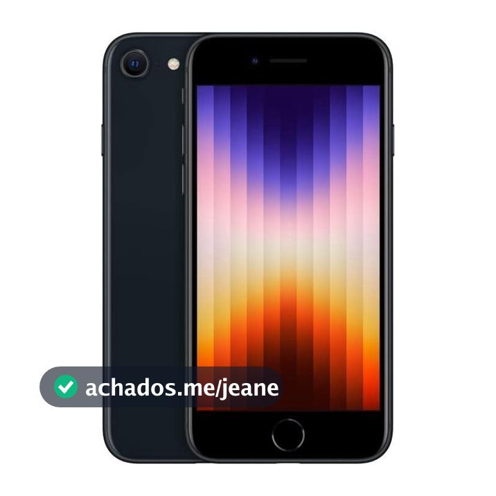 Apple iPhone SE (3ª geração) 64 GB - Meia noite