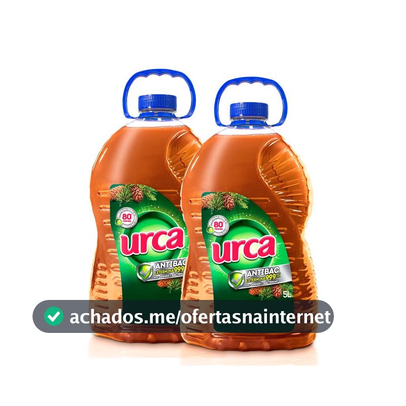 Kit 2 DESINFETANTE URCA PINHO 5L