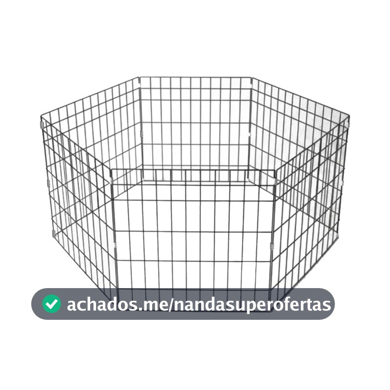 Cercado para cachorro de pequeno porte Cercadinho Pet Móvel