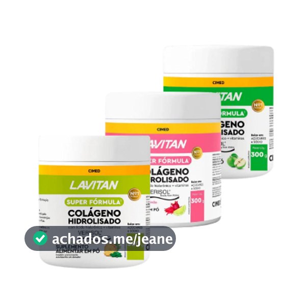 Lavitan Colágeno Hidrolisado Verisol 300 (3 Sabores Disponíves)