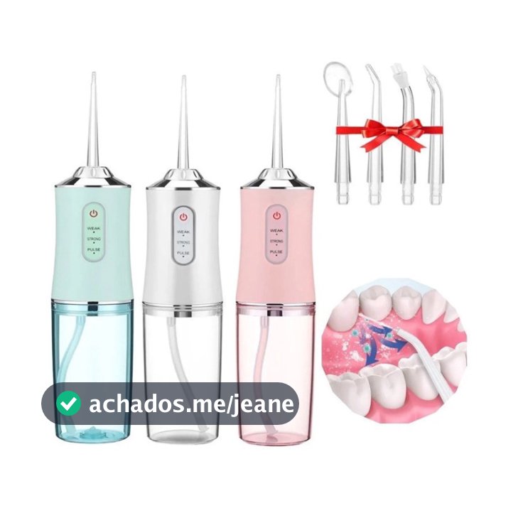 Irrigador Oral Elétrico Jato D'água Limpador Dental E Bucal BM-A301