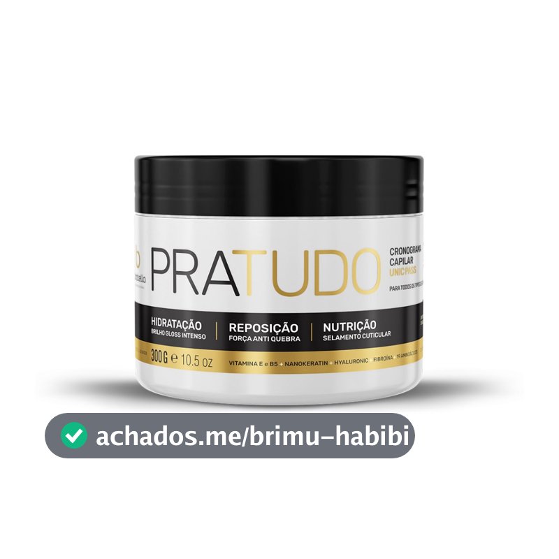 Borabella Pra Tudo 25 ativos Cronograma Capilar Único 300g