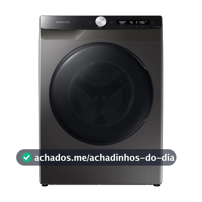 Lava e Seca Samsung WD11T Smart com Ecobubble 11kg  Inox Look