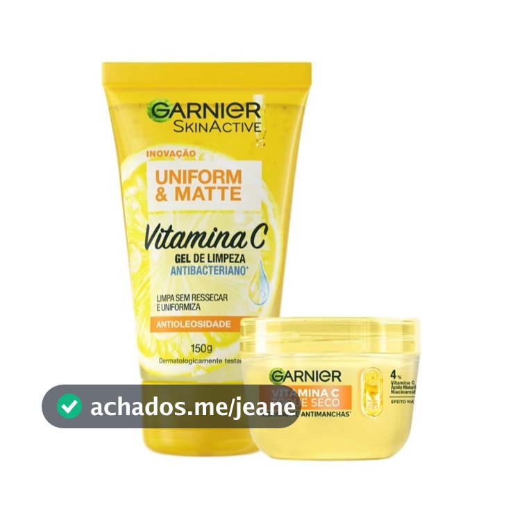 Kit Hidratação e Limpeza Antimanchas Garnier