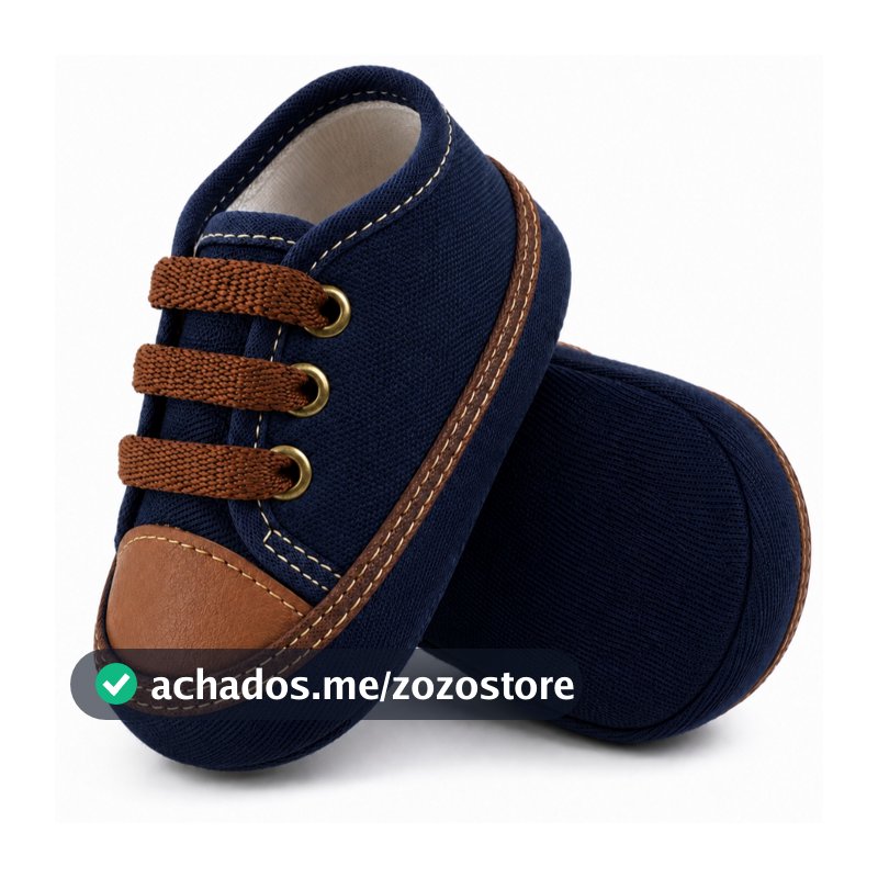 Tenis Bebe Menino Sapatinho Infantil Bebê Macio Confortavel Antialergico Leve