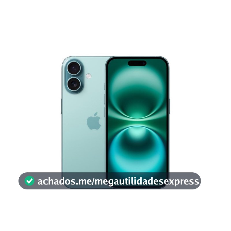 Usado: iPhone 16 128GB Verde Fui mais usado Bateria 70% - Trocafy - Apple