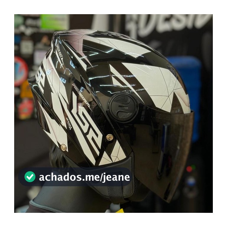 Capacete New Liberty 3 Personalizado LS2 DRAZE - BRANCO