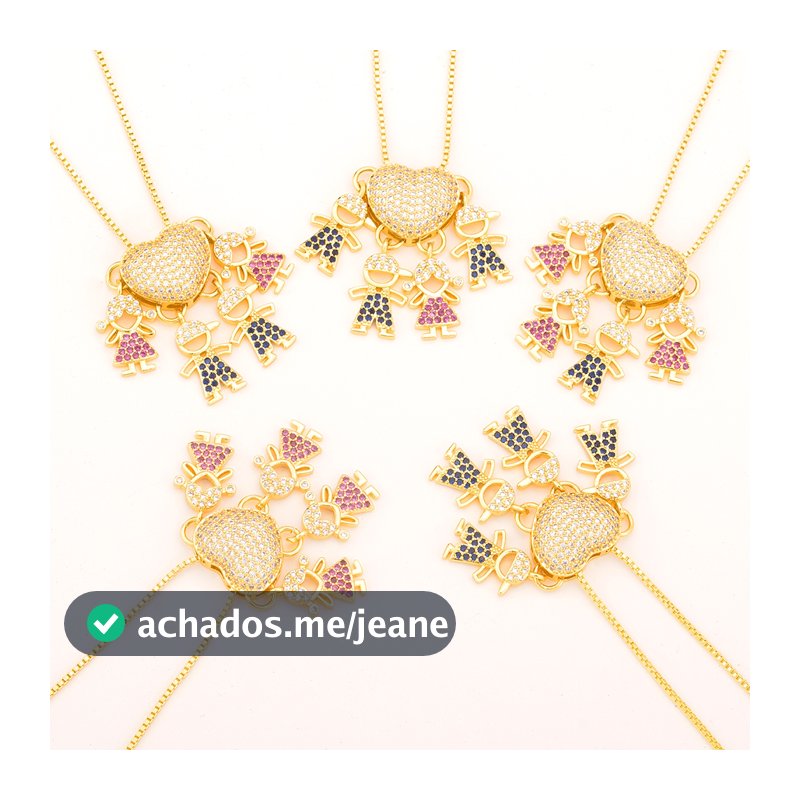 Pingente De Moda Combinação De Múltiplos Estilos Em Forma De Coração Para Meninos E Meninas Colar De Cristal Dia Dos Namorados Jóias Românticas Presente
