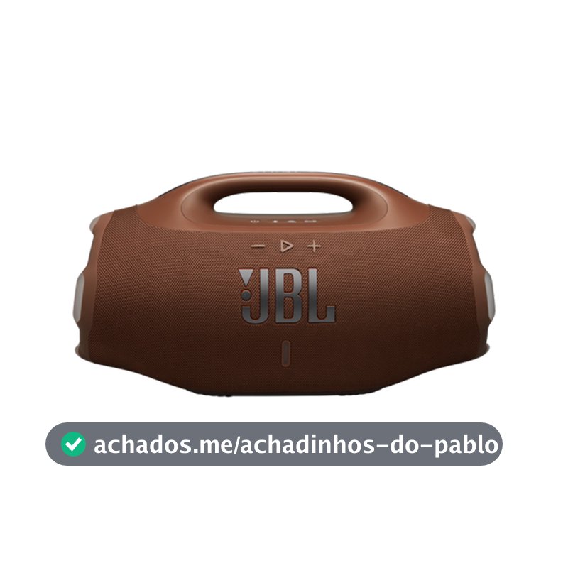 Caixa de Som Jbl Boombox 4 a Prova de Água - Marrom