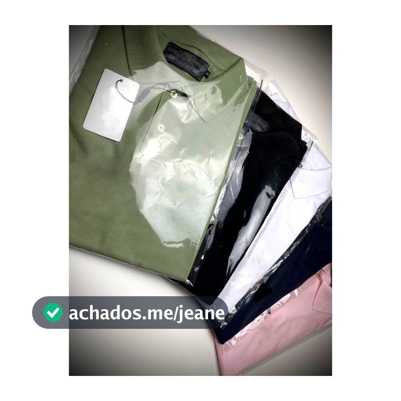 Camisa Polo Premium 2 - 96% Algodão 4% Elastano