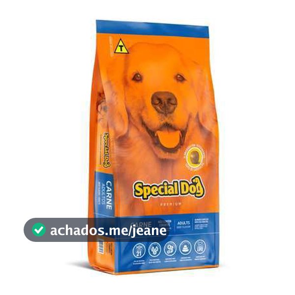 Ração Special Dog Adulto Carne 10,1 kg