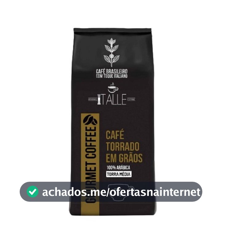 Cafe Graos Torra Media Gourmet Café Italle 1kg