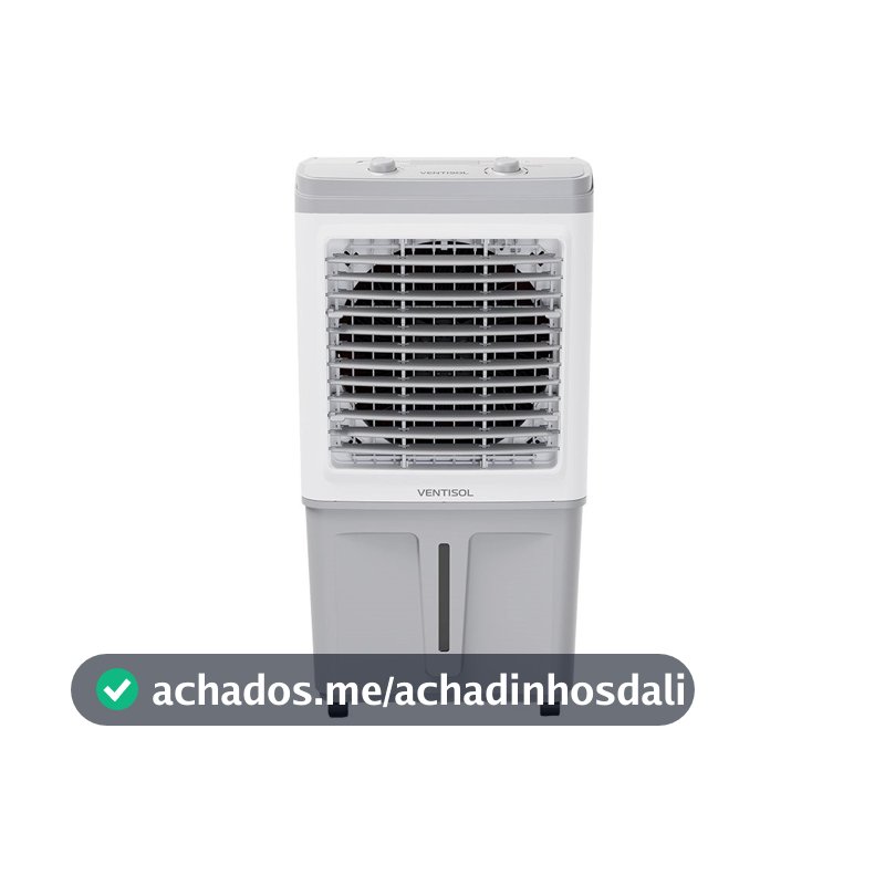 Climatizador de Ar Ventisol Clin 60 Pro CLIN60PRO-02, 60 Litros, 150W, Branco/Cinza