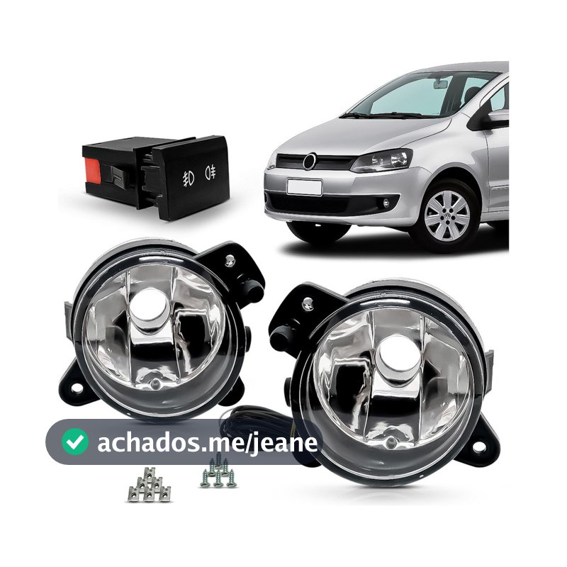 Kit Farolete Milha Fox 2011 2012 A 2013 2014 Bt Mod Original