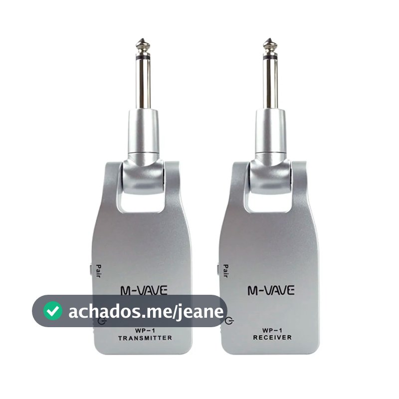M-VAVE 2.4G WP-1 Guitarra Transmissor Sem Fios Ferramentas Recetor Bateria Integrada Para Guitarra Baixo Captador Peças