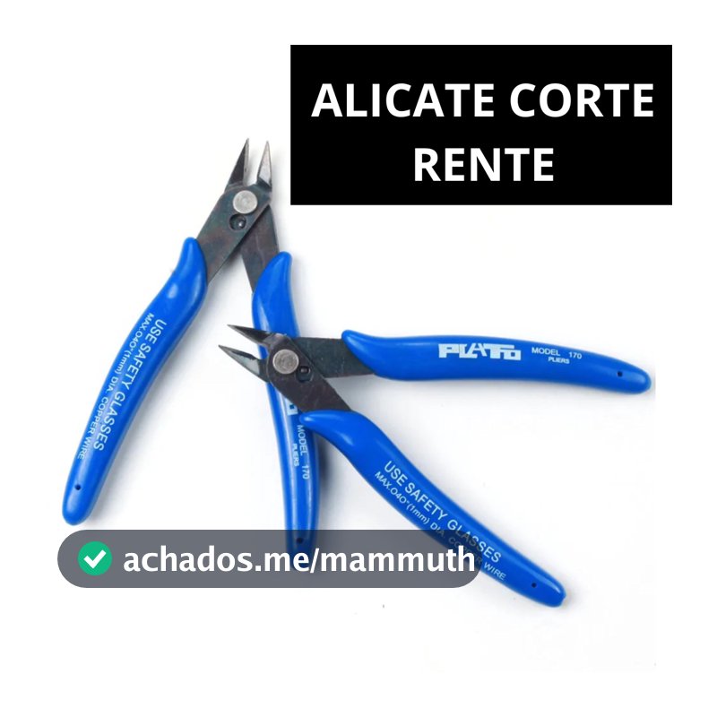 Alicate De Corte Rente E Corte Diagonal 5 Polegadas Profissional AR-0100