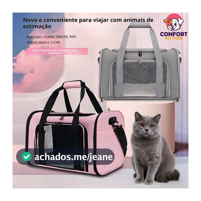 bolsa para gatos/Bolsa Transporte Cães E Gatos Mochila Avião Viagem Mala/bolsa de viagem de luxo para animais