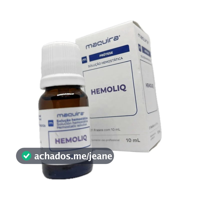 Solução Hemostática Hemoliq - Maquira