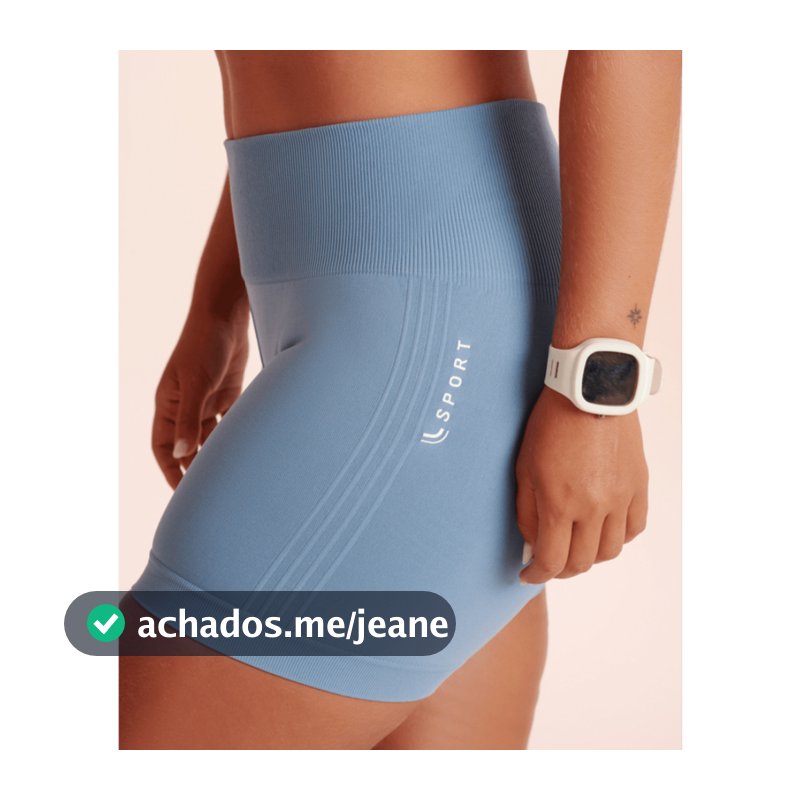 Short Feminino Lupo Sem Costura Com Silicone no Cós Original