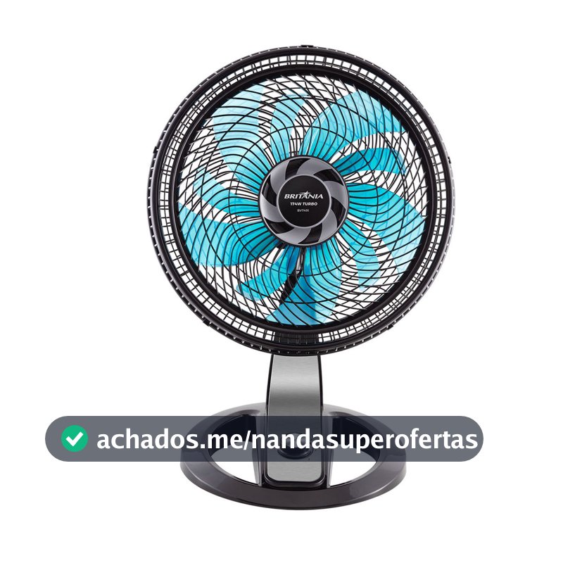 Ventilador Britânia 2 em 1 Tecnologia Maxx Force 174W BVT491