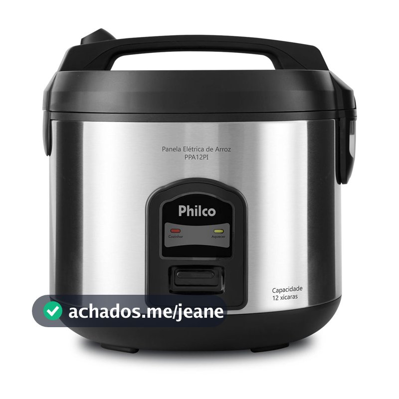 Panela de Arroz  Elétrica Philco 12 xícaras 5L PPA95