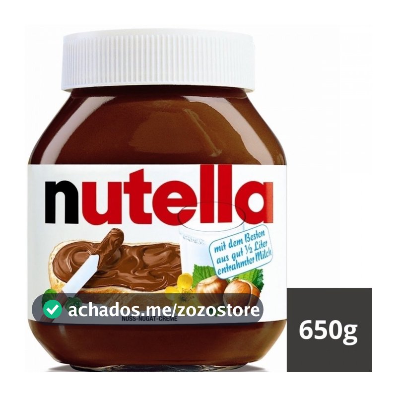 Creme De Avelã Com Cacau 650g Nutella
