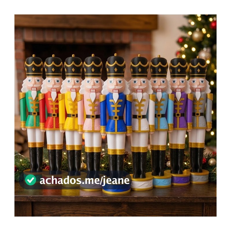 Quebra Nozes Natalino 38cm Enfeite de Natal Decorativo