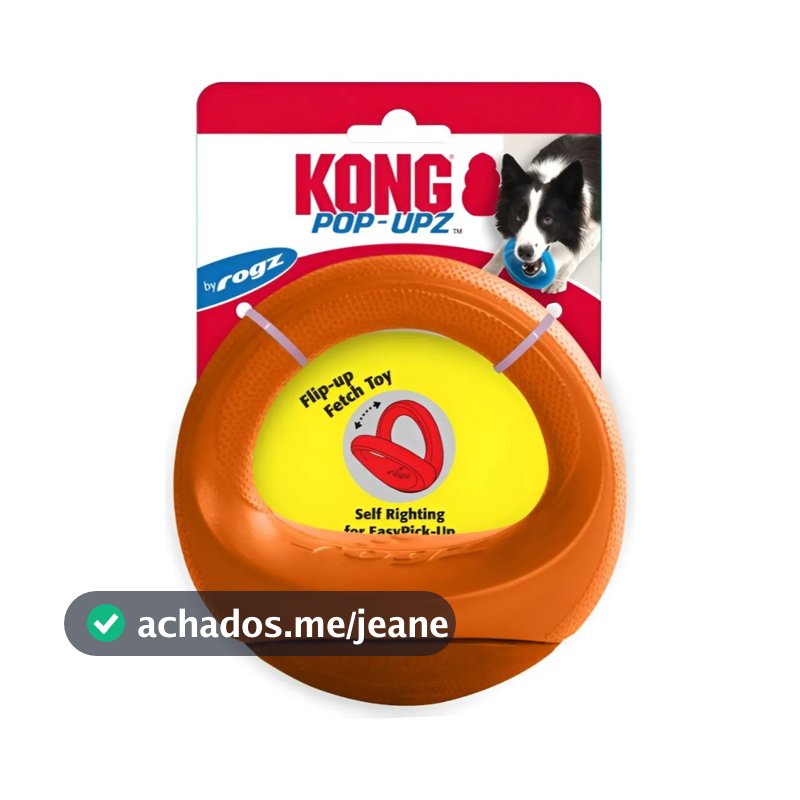 Kong Rogz Pop-upz Para Caes Brinquedo Interativo Flutuante