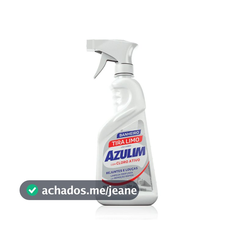 Tira Limo com Cloro Ativo Spray 500ml Azulim