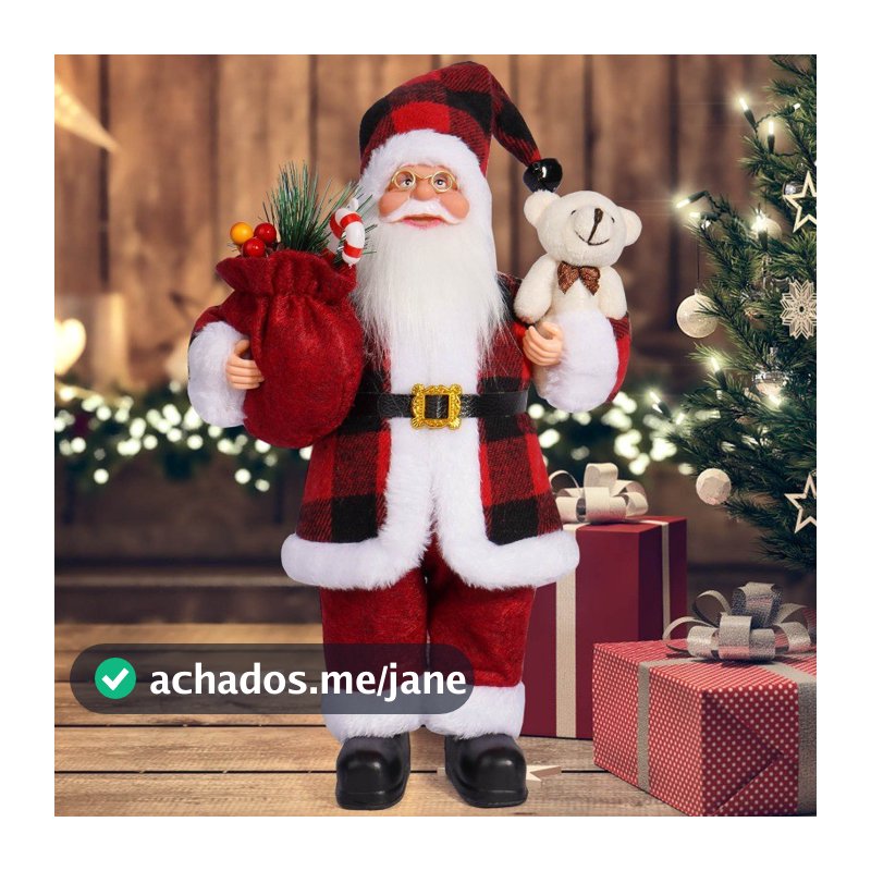 Decorações De Natal Para Casa Papai Noel Boneca De Pelúcia 30cm Navidad Festa Decoração Enfeites Presente De Ano Novo