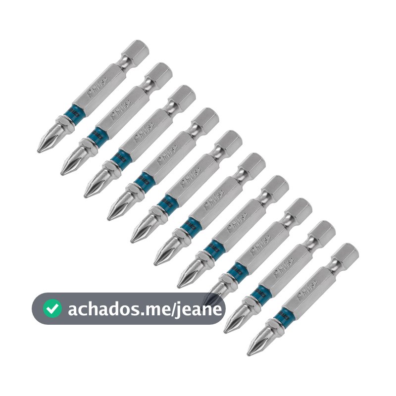 BITS PHILLIPS PH1, ACO CROMO MOLIBDENIO, 50MM, 10PCS // GROSS