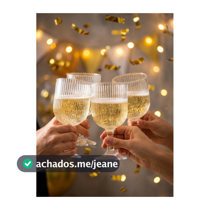 Jogo Taças Cameratta de 360ml com 04 peças