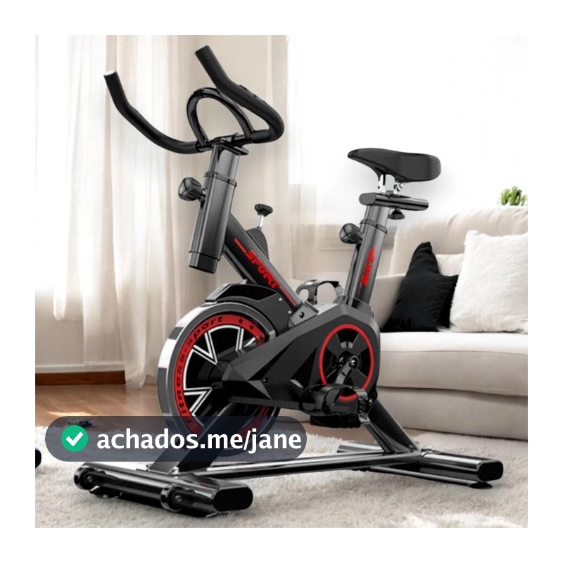 Bicicleta Bike Ergometrica Spinning Academia Fitness Profissional 120kg