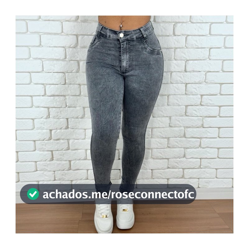 calça jeans feminina preta grafite de alta qualidade cintura alta empina bumbum
