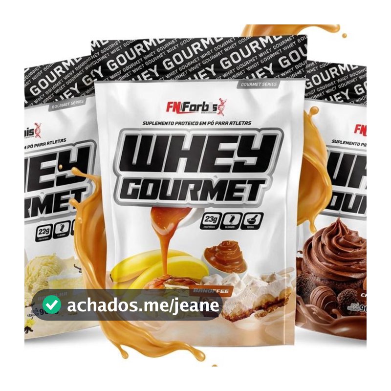 Whey Protein Gourmett 907g Diversos Sabores