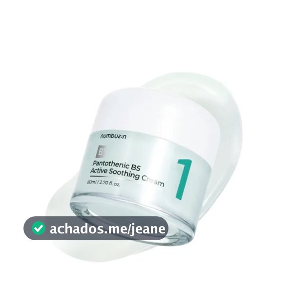[numbuzin] NO . 1 Pantotênico B5 Creme Calmante Ativo 80ml